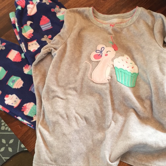 carter's cupcake pajamas